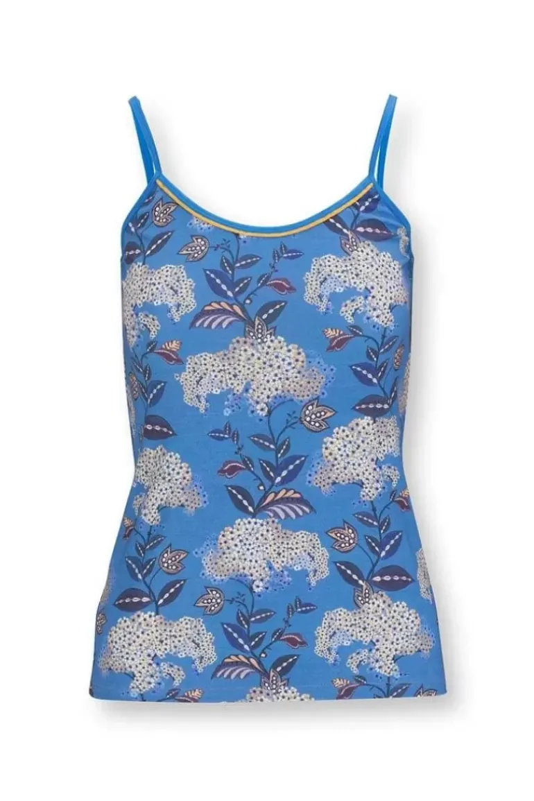 Armelloses Top Flora Firenze Kobalt