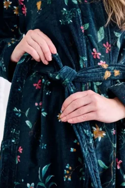 Bademäntel Les Fleurs Dunkel