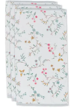 Badetuch Set/3 Les Fleurs 55X100 Cm