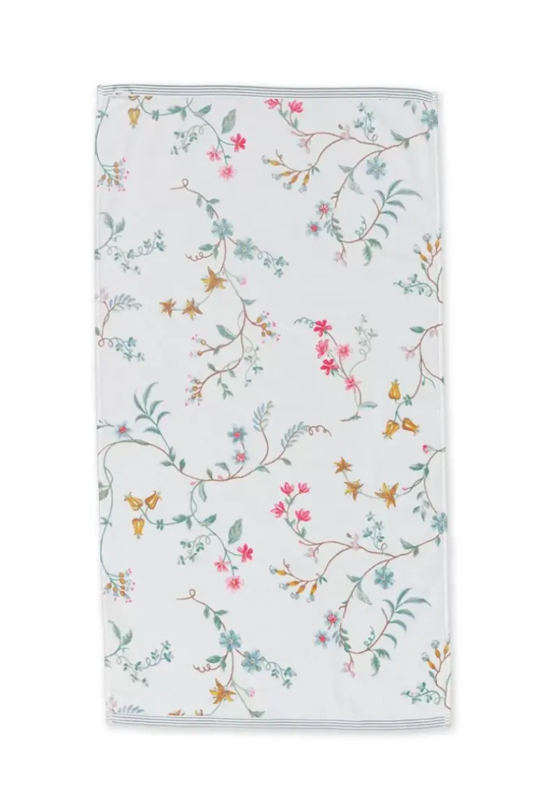Badetuch Set/3 Les Fleurs 55X100 Cm