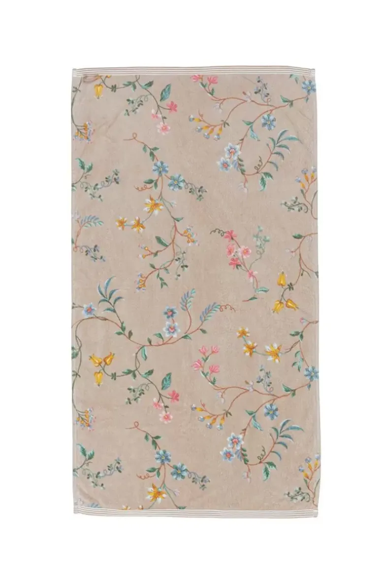 Badetuch Set/3 Les Fleurs 55X100 Cm