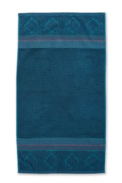 Badetuch Set/3 Soft Zellige Dunkel 55X100 Cm