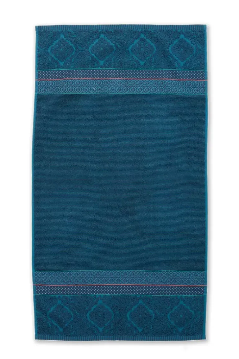 Badetuch Set/3 Soft Zellige Dunkel 55X100 Cm