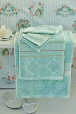 Badetuch Set/3 Soft Zellige 55X100 Cm