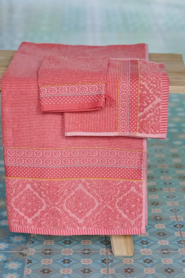 Badetuch Set/3 Soft Zellige 55X100 Cm