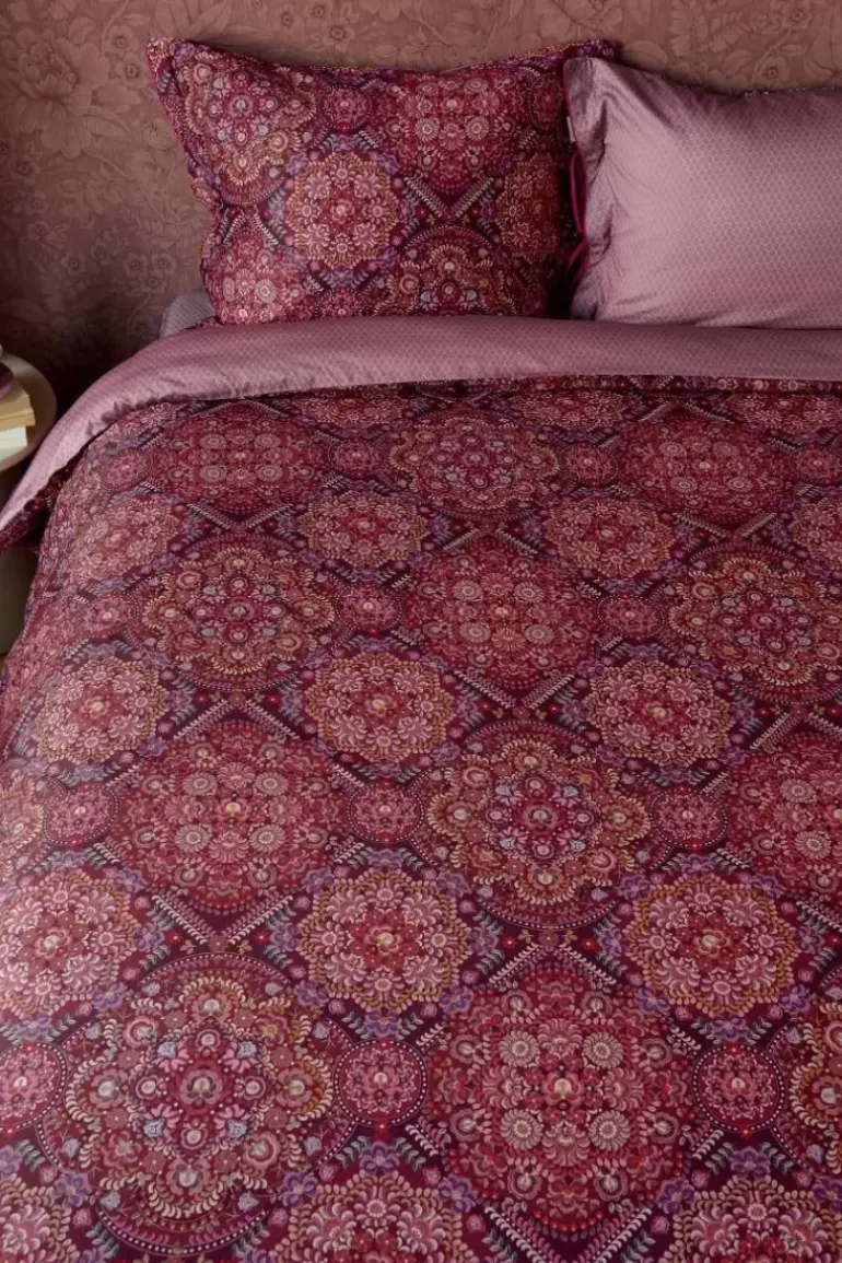 Bettbezug Il Mosaico Dunkelrot