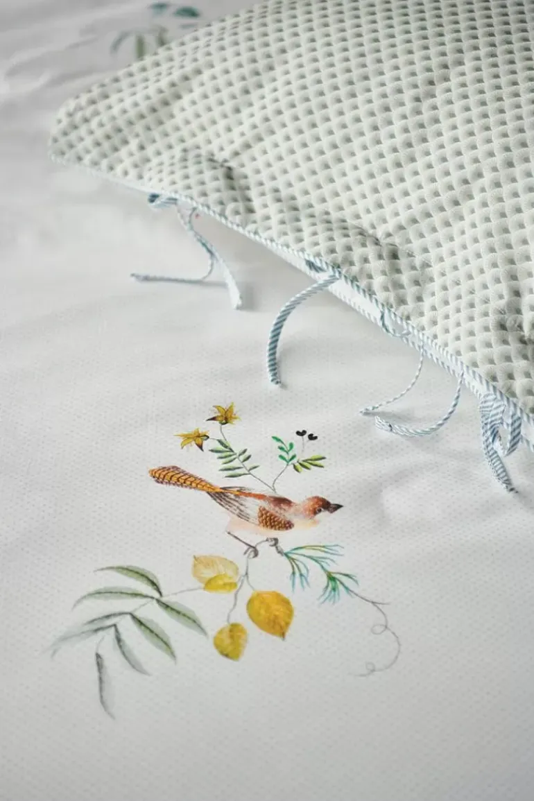 Bettbezug Little Birds Weiss