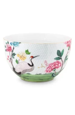 Blushing Birds Grose Schale 23 Cm Weis