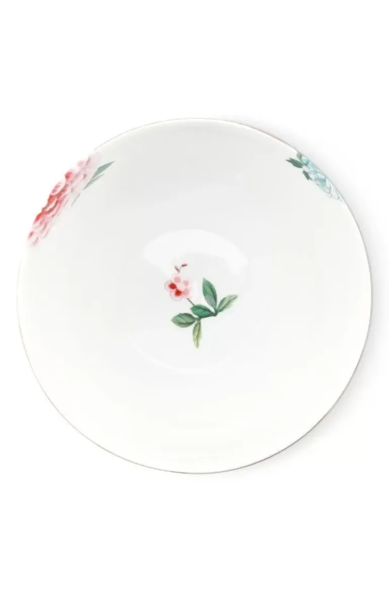 Blushing Birds Grose Schale 23 Cm Weis