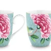Blushing Birds Set/2 Tassen Gros