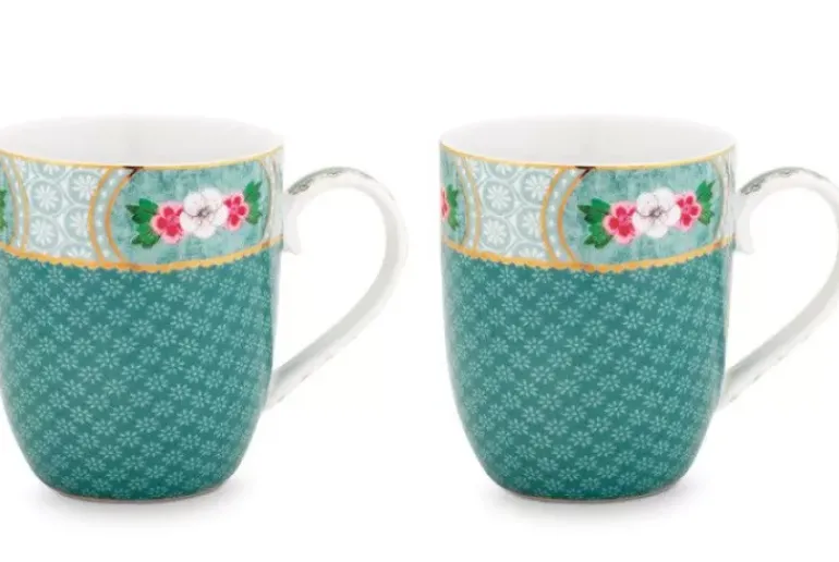 Blushing Birds Set/2 Tassen Klein