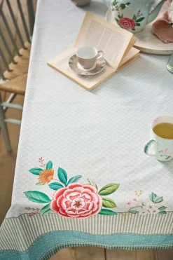 Blushing Birds Tischtuch Khaki