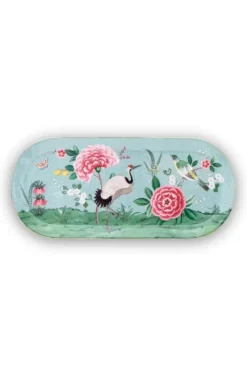 Blushing Birds Tortenteller Rechteckig