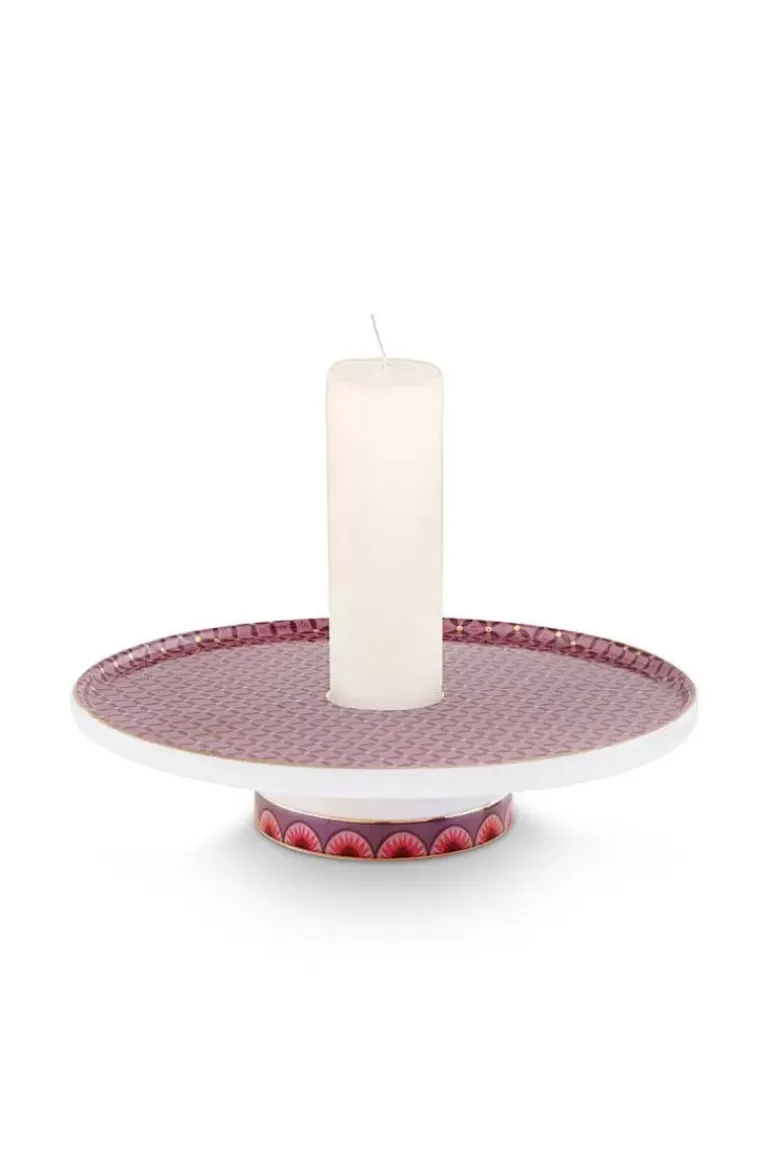 Cross Stitch Kerze Schale 14Cm
