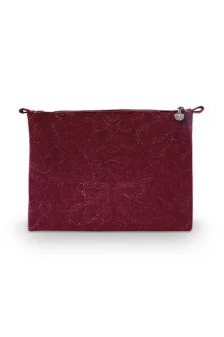 Flaches Necessaire Gross Samt Quiltey Days