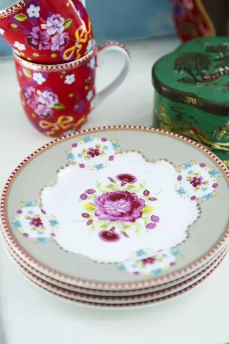 Floral Gebäckteller 17 Cm