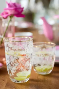 Floral Wasserglas