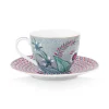Flower Festival Espresso Tasse & Undertasse Hell
