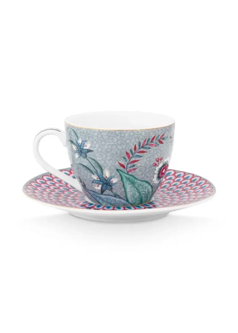 Flower Festival Espresso Tasse & Undertasse Hell