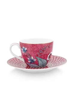 Flower Festival Espresso Tasse & Undertasse Dunkel