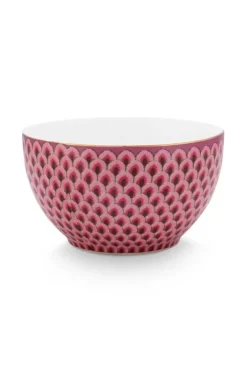 Flower Festival Schale Rot/Dunkel 9.5 Cm