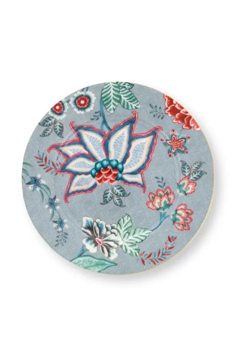 Flower Festival Set/4 Gebäckteller Hell 17Cm