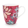 Flower Festival Tasse Gross Dunkel