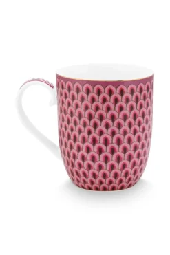 Flower Festival Tasse Klein Rot/Dunkel