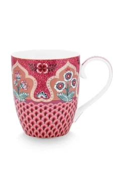 Flower Festival Tasse Xl Deco Dunkel