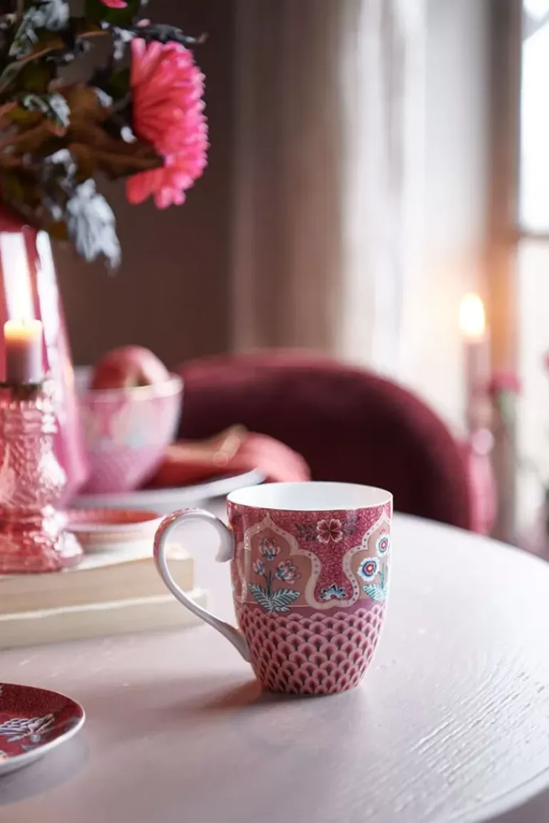 Flower Festival Tasse Xl Deco Dunkel