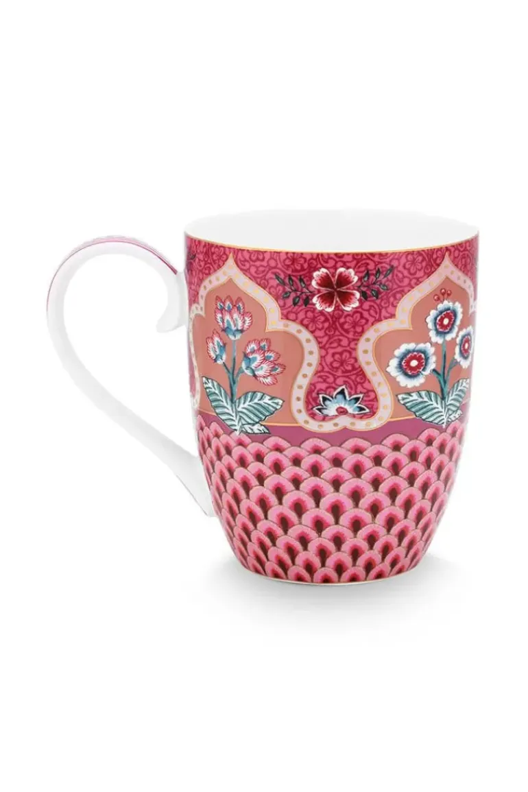 Flower Festival Tasse Xl Deco Dunkel