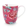 Flower Festival Tasse Xl Dunkel