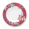 Flower Festival Tiefen Teller Dunkel 21.5 Cm