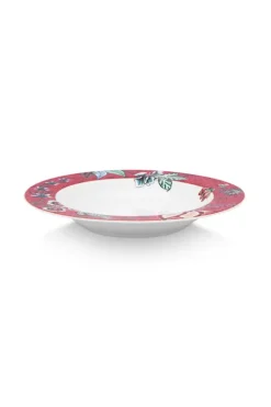 Flower Festival Tiefen Teller Dunkel 21.5 Cm