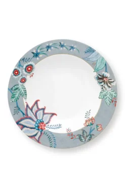 Flower Festival Tiefen Teller Hell 21.5 Cm