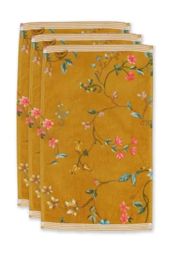 Gastehandtuch Set/3 Les Fleurs 30X50 Cm