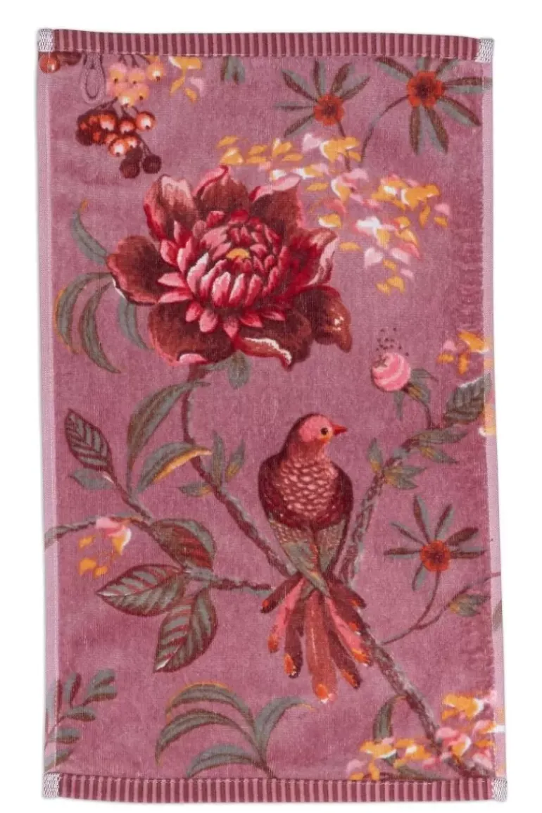 Gastehandtuch Set/3 Secret Garden Mauve 30X50Cm