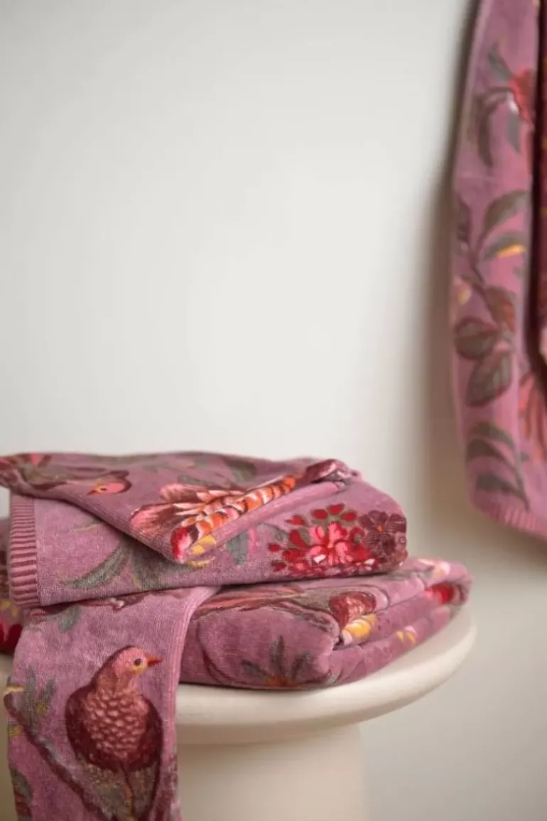 Gastehandtuch Set/3 Secret Garden Mauve 30X50Cm