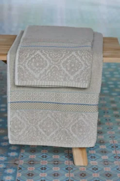 Gastehandtuch Set/3 Soft Zellige 30X50 Cm
