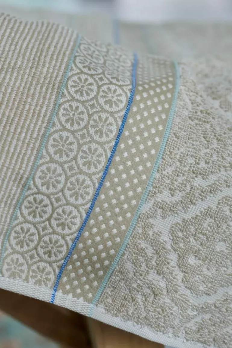 Gastehandtuch Set/3 Soft Zellige 30X50 Cm