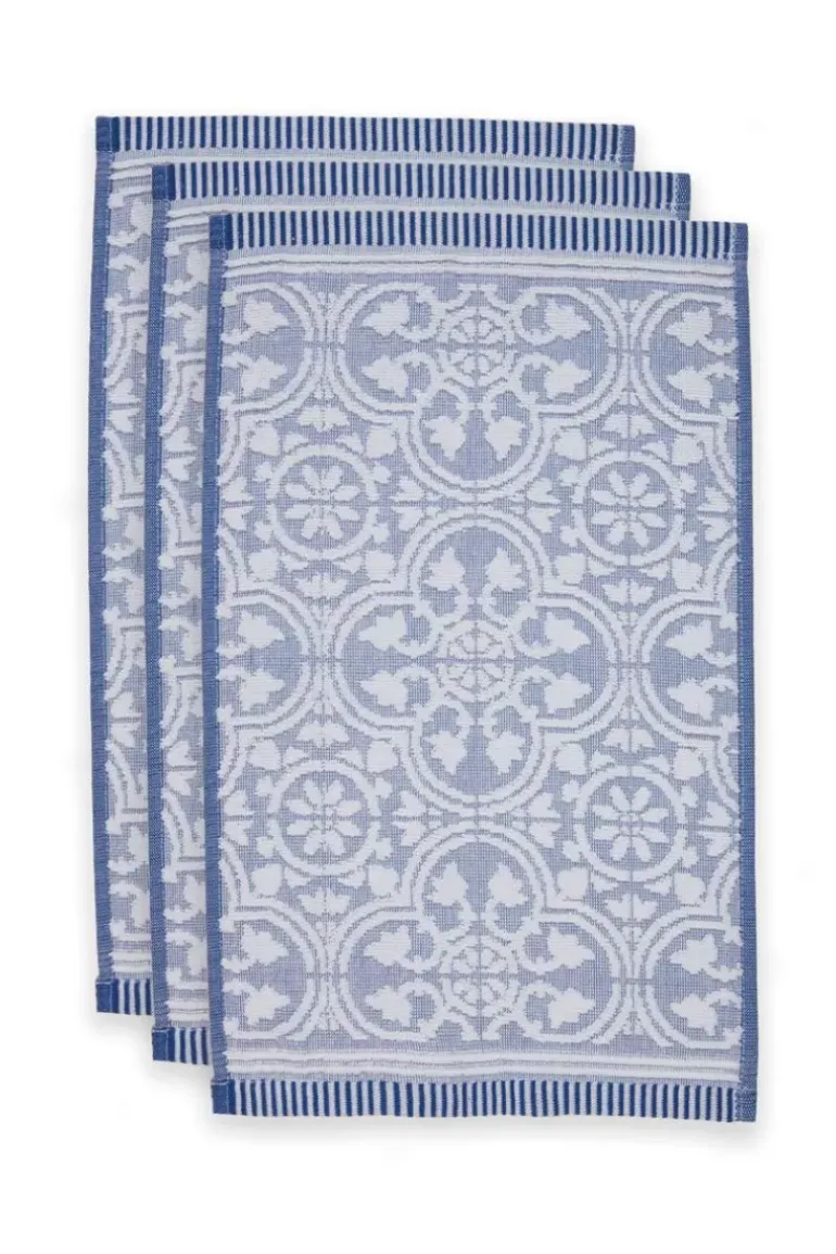 Gastehandtuch Set/3 Tile De Pip 30X50 Cm