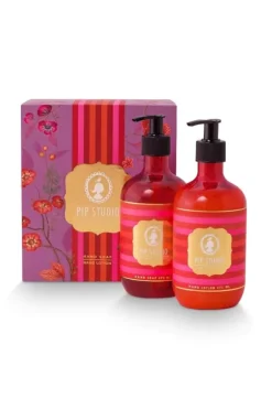 Geschenkset Handseife & Handlotion Jasminteeblatter 475Ml