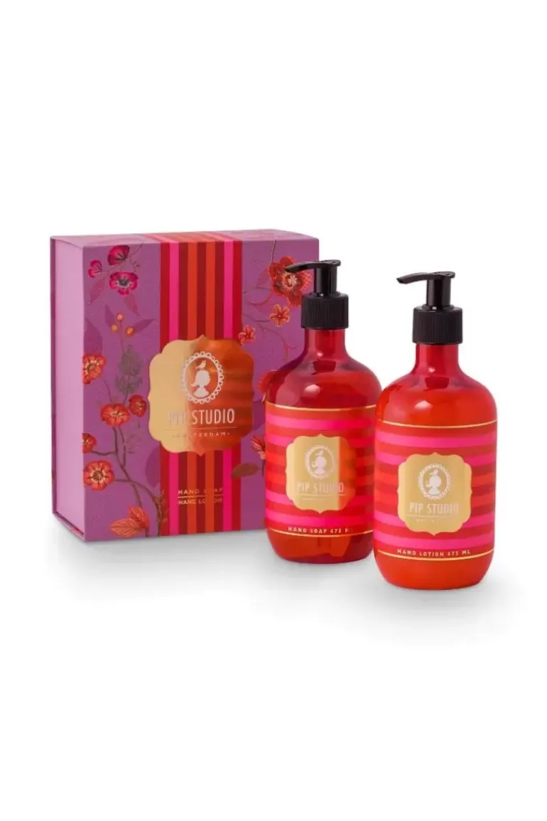 Geschenkset Handseife & Handlotion Jasminteeblatter 475Ml