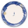 Heritage Essteller Grenze Blau 26.5 Cm