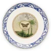 Heritage Gebäckteller Schmetterling Blau 15 Cm