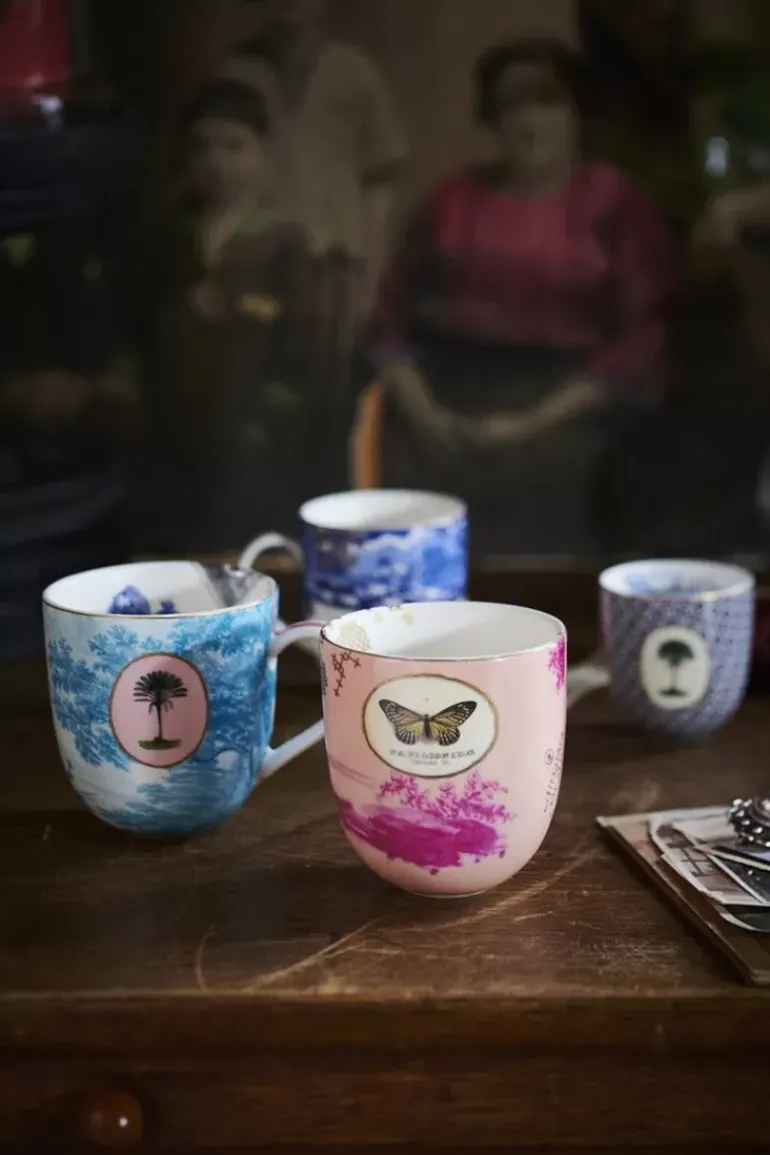 Heritage Tasse Large Bemalt