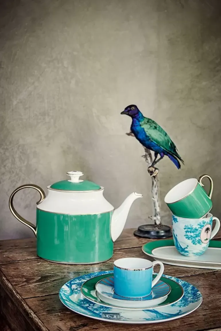 Heritage Tasse Large Boot Aqua