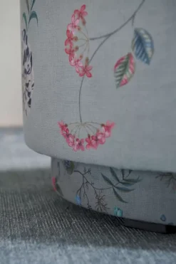 Hocker Large Fleur Grandeur Grun