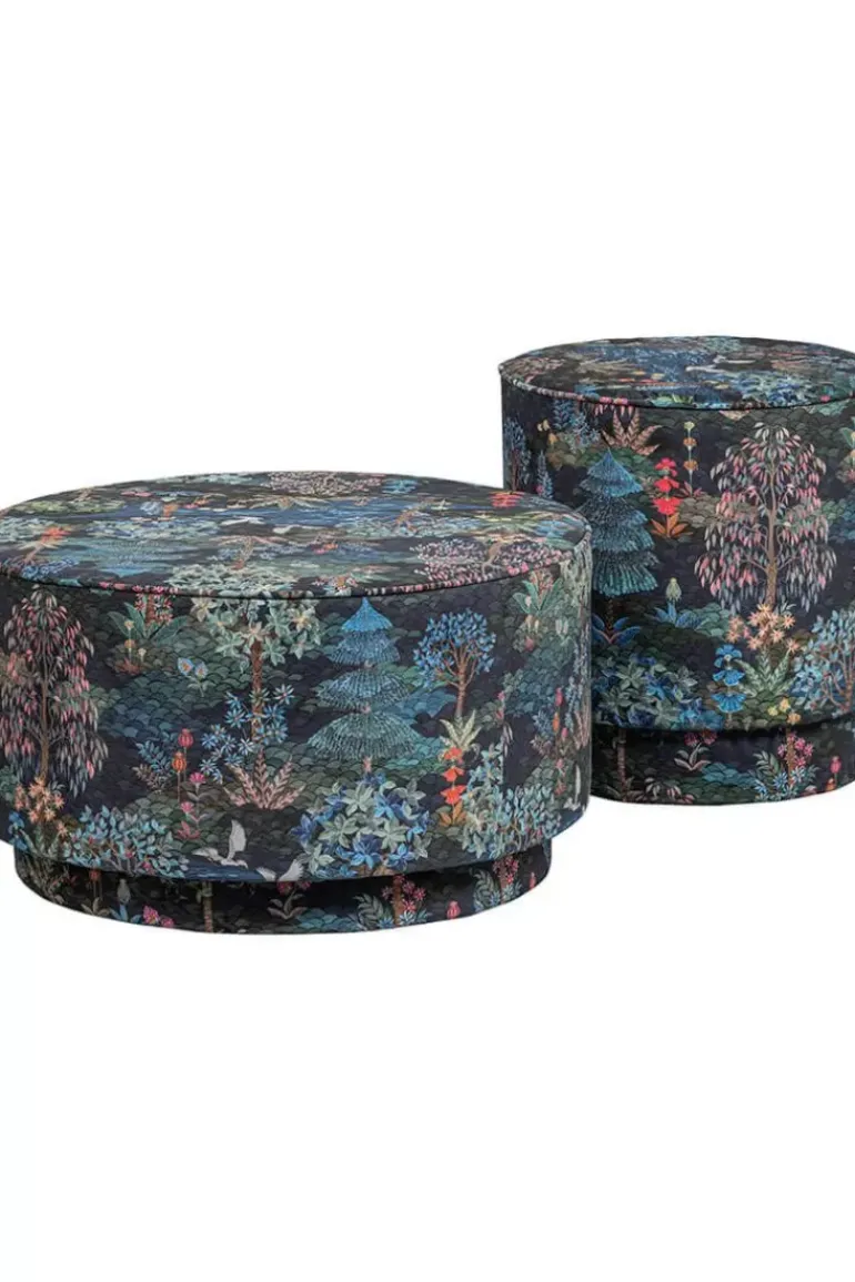 Hocker Large Pip Garden Dunkelblau