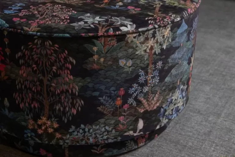 Hocker Large Pip Garden Dunkelblau